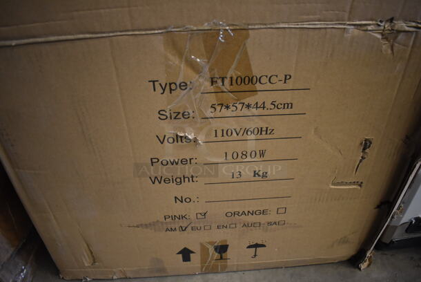 BRAND NEW IN BOX! Funtime FT1000CC Stainless Steel Commercial Countertop Cotton Candy Machine. 110 Volts, 1 Phase. 19x19x16. Tested and Working! - Image 6 of 6