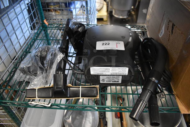 BRAND NEW! Oreck CC1600 Ultimate Handheld Bagged Canister Vacuum. Stock Picture Used For Gallery Picture. 120 Volts, 1 Phase. 14x10x16. Tested and Working! - Image 2 of 6