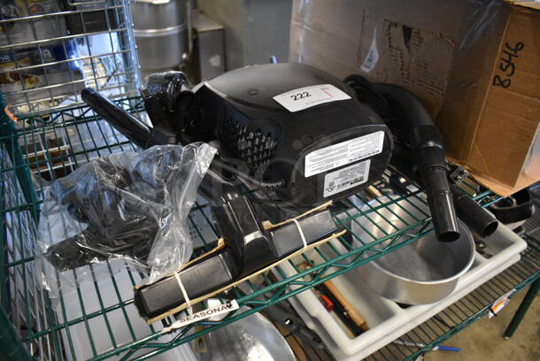 BRAND NEW! Oreck CC1600 Ultimate Handheld Bagged Canister Vacuum. Stock Picture Used For Gallery Picture. 120 Volts, 1 Phase. 14x10x16. Tested and Working! - Image 4 of 6