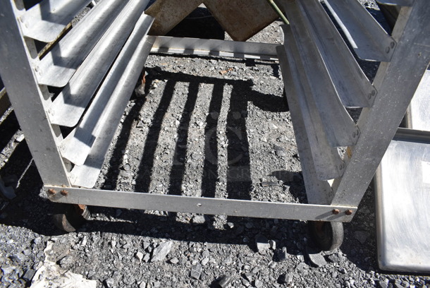 Metal Commercial Pan Transport Rack on Commercial Casters. 20.5x26.5x65 - Image 4 of 4
