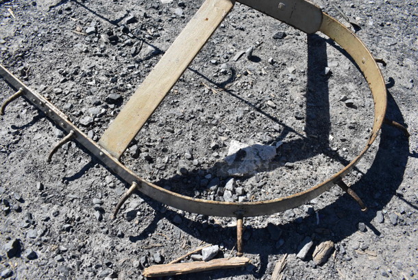 Metal Pot Rack. 100x30x10 - Image 3 of 4