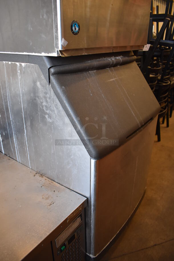 Hoshizaki KML-700MAJ Stainless Steel Commercial Ice Head on Commercial Bin. 115 Volts, 1 Phase. 30x34x76 - Image 3 of 6