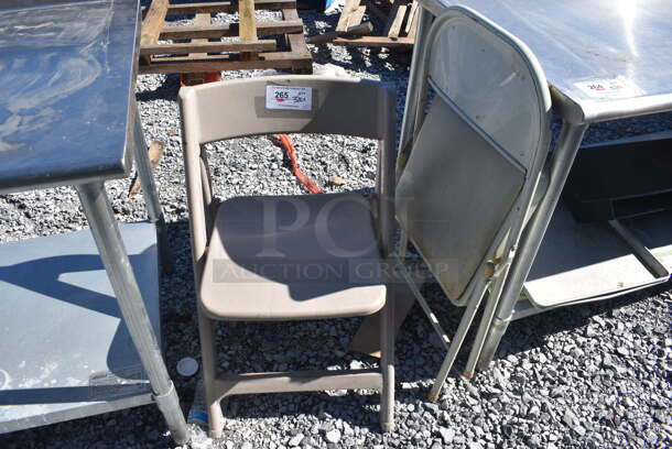 2 Various Folding Chairs. Includes 18x17x31. 2 Times Your Bid! - Image 3 of 3