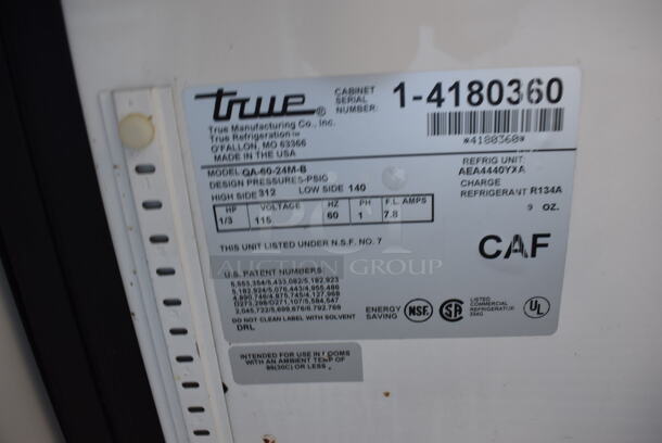 True QA-60-24M-B Stainless Steel Commercial Prep Table on Commercial Casters. 115 Volts, 1 Phase. 60x36x36. Tested and Powers On But Does Not Get Cold - Image 4 of 7