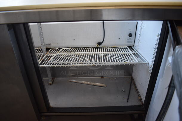 True QA-60-24M-B Stainless Steel Commercial Prep Table on Commercial Casters. 115 Volts, 1 Phase. 60x36x36. Tested and Powers On But Does Not Get Cold - Image 6 of 7