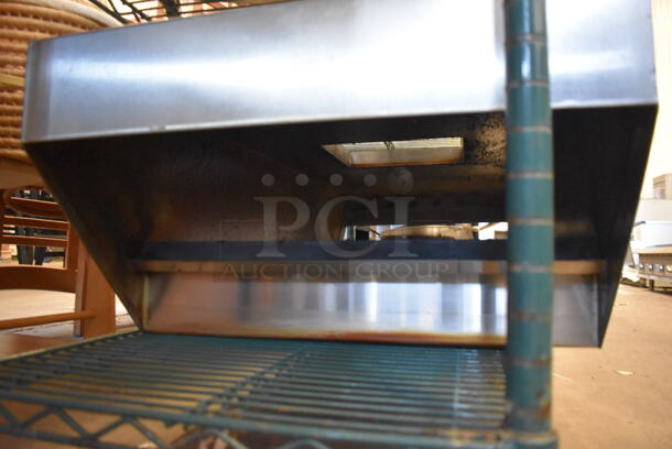 Stainless Steel Commercial Hood for Pizza Oven. Goes GREAT w/ Lot 50! 54x21x14 - Image 2 of 4