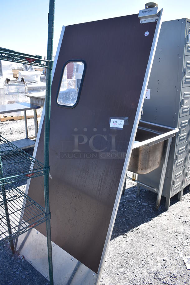 Eliason Swinging Kitchen Door. 36x4x79 - Image 1 of 5