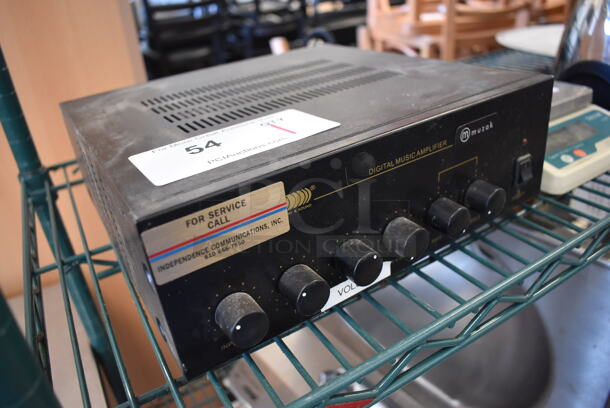 Muzak Digital Music Amplifier. 11x10x4 - Image 3 of 3