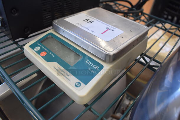 Taylor TE32FT Metal Countertop Food Portioning Scale. 6x8x2 - Image 2 of 3