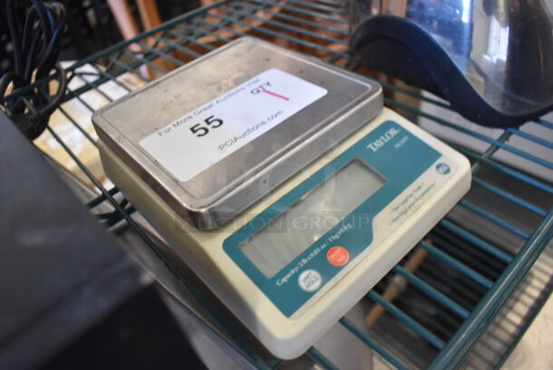Taylor TE32FT Metal Countertop Food Portioning Scale. 6x8x2 - Image 3 of 3