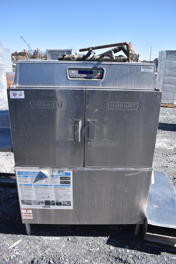 Hobart CL44E Stainless Steel Commercial Conveyor Dishwasher. 208 Volts, 3 Phase. Goes GREAT w/ Lot 281! 44x28x67 - Image 2 of 11
