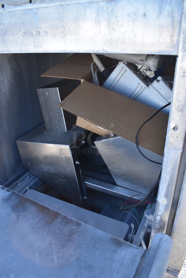 Hobart CL44E Stainless Steel Commercial Conveyor Dishwasher. 208 Volts, 3 Phase. Goes GREAT w/ Lot 281! 44x28x67 - Image 4 of 11