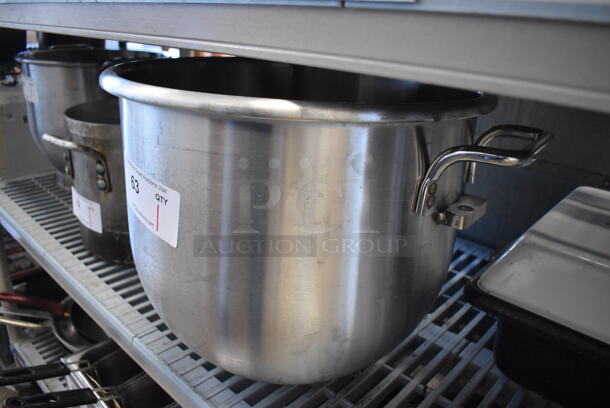 D-30 Stainless Steel Commercial 30 Quart Mixing Bowl. 19x16x13 - Image 2 of 4