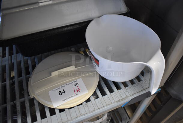 ALL ONE MONEY! Lot of Poly Bowl and Bin - Image 2 of 4