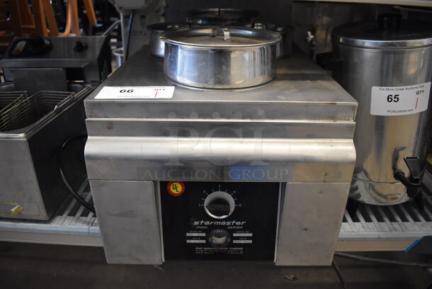 Starmaster 122 Stainless Steel Commercial Countertop Food Warmer w/ Drop In Bins. 118 Volts, 1 Phase. 14x24x14. Tested and Working! - Image 1 of 4