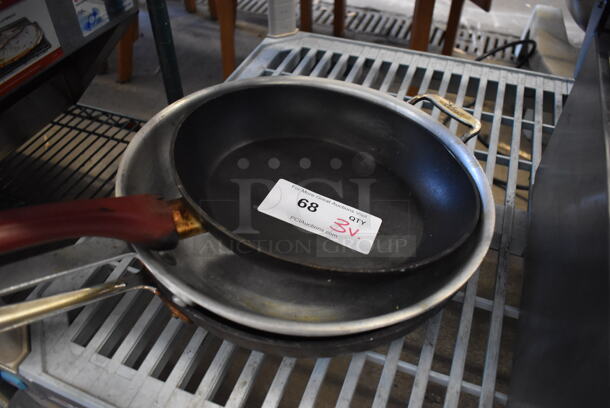 3 Various Metal Skillets. Includes 17x10.5x2. 3 Times Your Bid! - Image 2 of 4