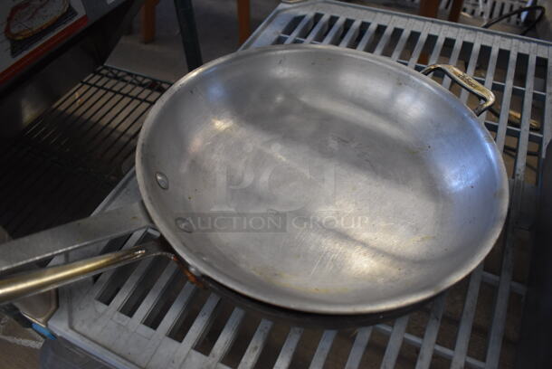 3 Various Metal Skillets. Includes 17x10.5x2. 3 Times Your Bid! - Image 3 of 4