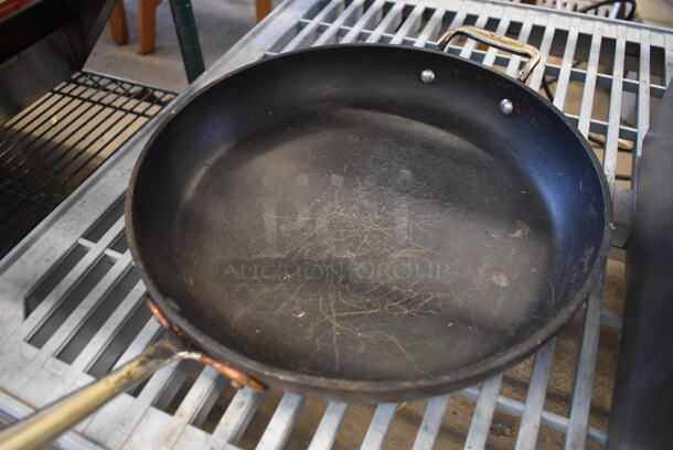 3 Various Metal Skillets. Includes 17x10.5x2. 3 Times Your Bid! - Image 4 of 4