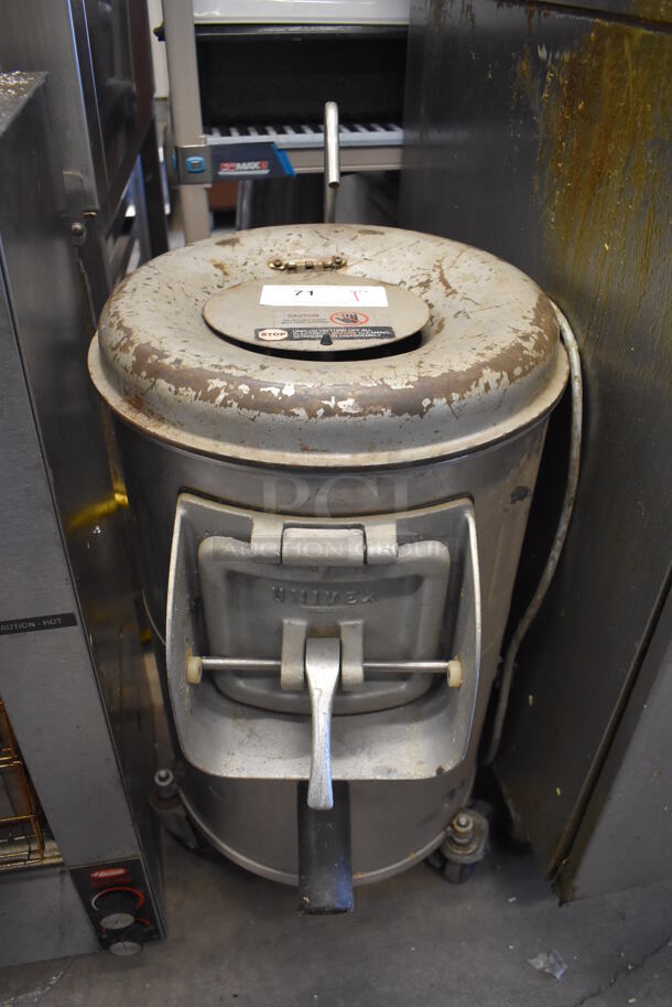 Univex Metal Commercial Countertop Potato Peeler. 15x21x34. Tested and Working! - Image 1 of 6