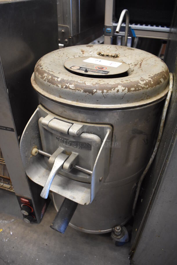 Univex Metal Commercial Countertop Potato Peeler. 15x21x34. Tested and Working! - Image 3 of 6