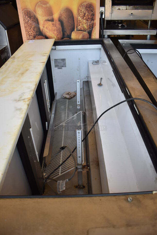 True QA-72-30M-B Stainless Steel Commercial Prep Table on Commercial Casters. 115 Volts, 1 Phase. 72x35x36. Tested and Working! - Image 3 of 7