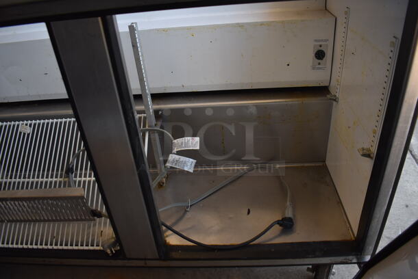 True QA-72-30M-B Stainless Steel Commercial Prep Table on Commercial Casters. 115 Volts, 1 Phase. 72x35x36. Tested and Working! - Image 7 of 7