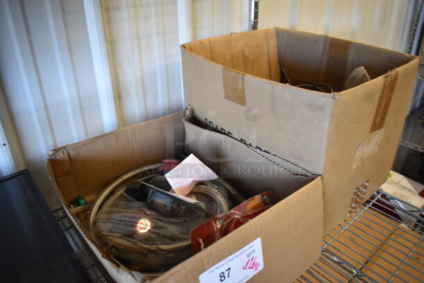 ALL ONE MONEY! Lot of Various Items Including Metal Pieces - Image 1 of 5