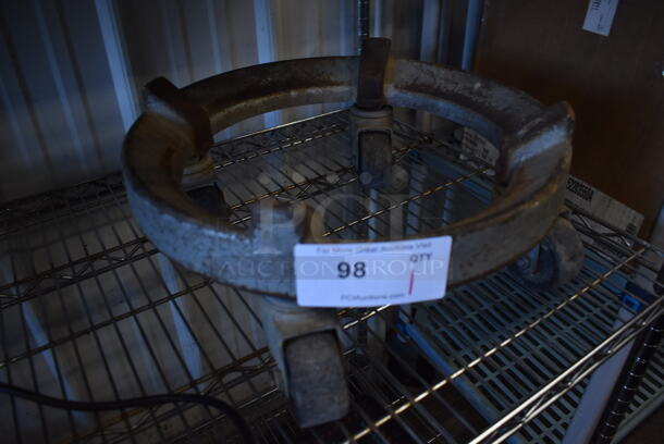 Metal Mixing Bowl Dolly on Commercial Casters. 17x17x8 - Image 2 of 3