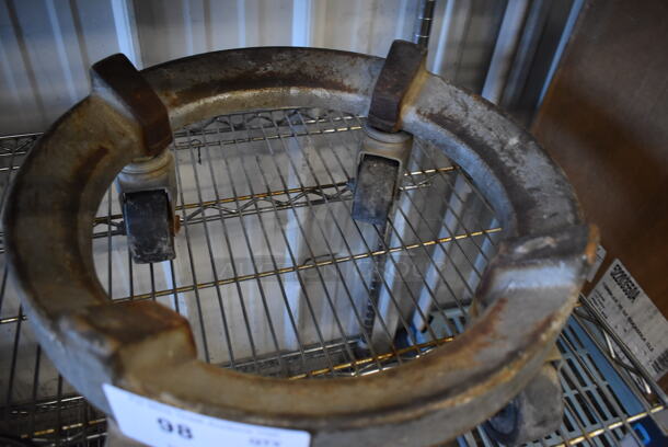 Metal Mixing Bowl Dolly on Commercial Casters. 17x17x8 - Image 3 of 3