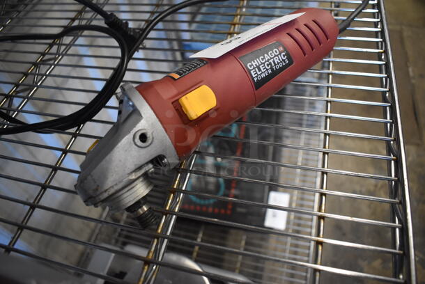 Chicago Electric 60372 4-1/2" Angle Grinder. 120 Volts, 1 Phase. 12x3x3 - Image 2 of 4