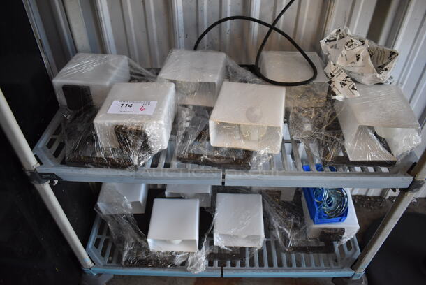 6 Metal Wall Mount Light Fixtures. 13x4x14. 6 Times Your Bid! - Image 2 of 3