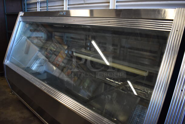 GEM Metal Commercial Floor Style Deli Display Case Merchandiser. 96x34x61. Tested and Working! - Image 3 of 4