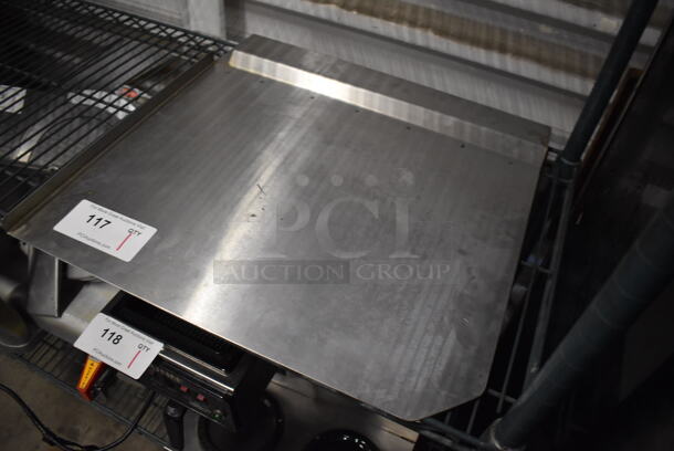 Stainless Steel Splash Guard. 20x1x19 - Image 2 of 3