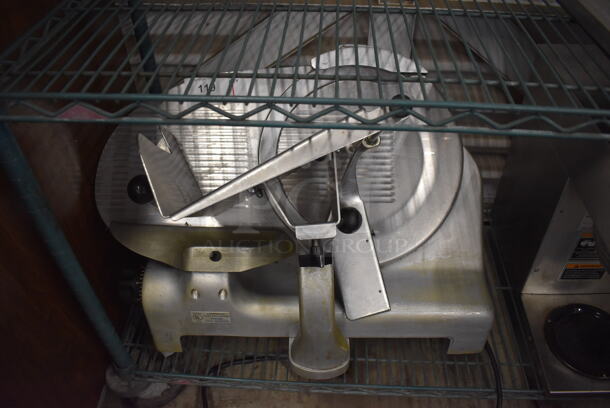 Berkel Stainless Steel Commercial Countertop Meat Slicer w/ Blade Sharpener. 115 Volts, 1 Phase. 26x20x21. Tested and Working! - Image 2 of 6