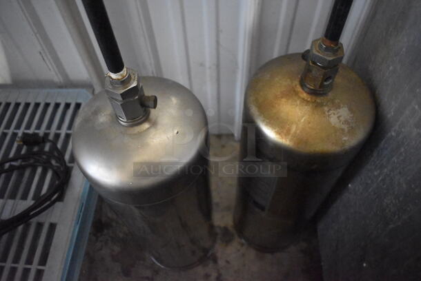 Ansul Metal Box w/ 2 Ansul Fire Suppression Tanks. 16.5x7.5x28 - Image 4 of 4