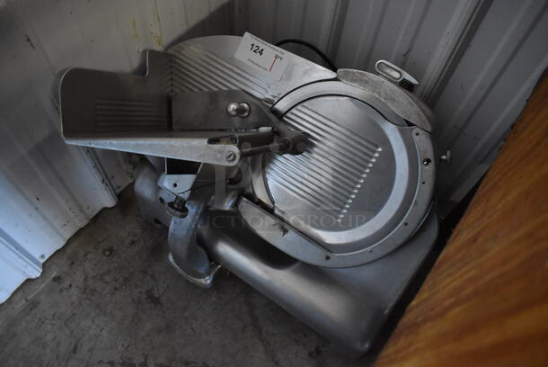 Berkel Stainless Steel Commercial Countertop Meat Slicer w/ Blade Sharpener. 115 Volts, 1 Phase. 25x21x21. Tested and Working! - Image 3 of 5
