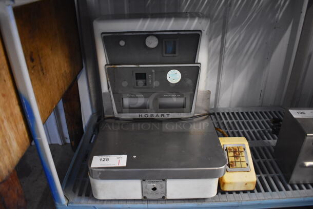 Hobart 1000 Metal Countertop Scale. 115 Volts, 1 Phase. 22x20x20. Cannot Test - Unit Needs New Plug - Image 2 of 5