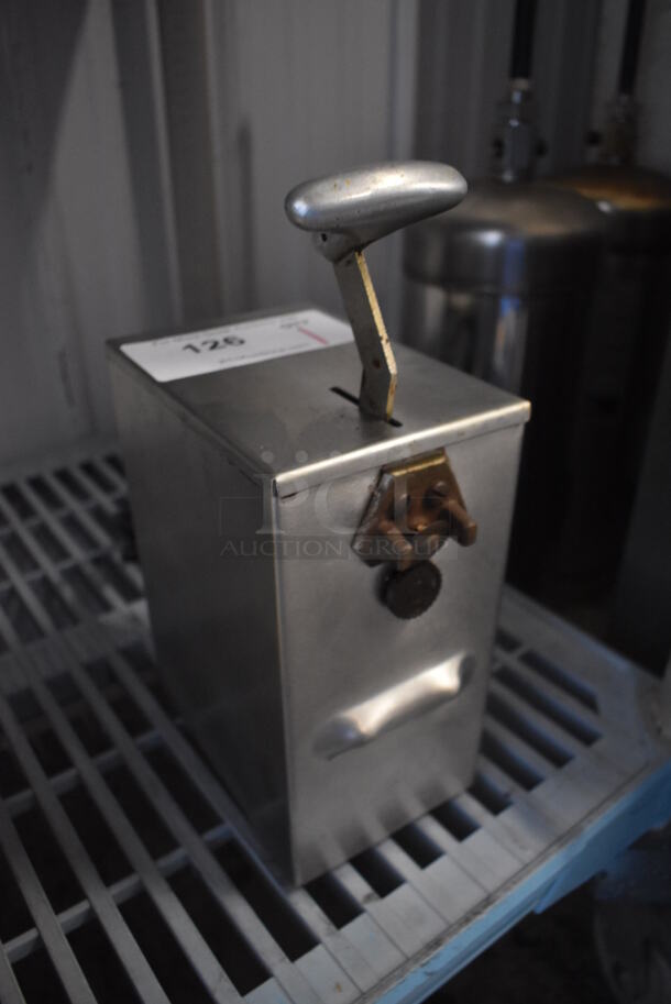 Edlund 203 Stainless Steel Commercial Electric Powered Can Opener. 115 Volts, 1 Phase. 5x7x12. Tested and Working! - Image 1 of 4