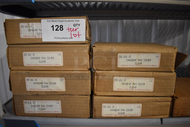 ALL ONE MONEY! Tier Lot of Various BRAND NEW IN BOX! Cambro Clear Poly Drop In Bin Lids - Image 2 of 6