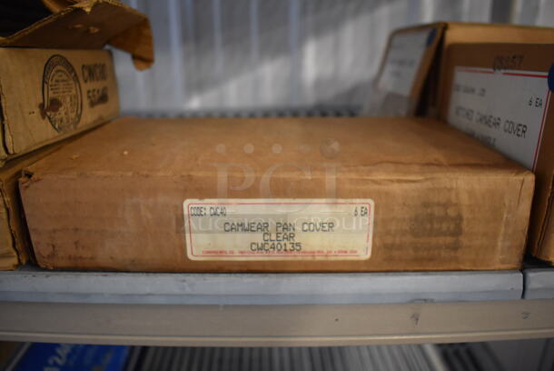ALL ONE MONEY! Tier Lot of Various BRAND NEW IN BOX! Cambro Clear Poly Drop In Bin Lids - Image 4 of 6