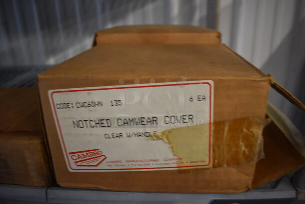 ALL ONE MONEY! Tier Lot of Various BRAND NEW IN BOX! Cambro Clear Poly Drop In Bin Lids - Image 5 of 6