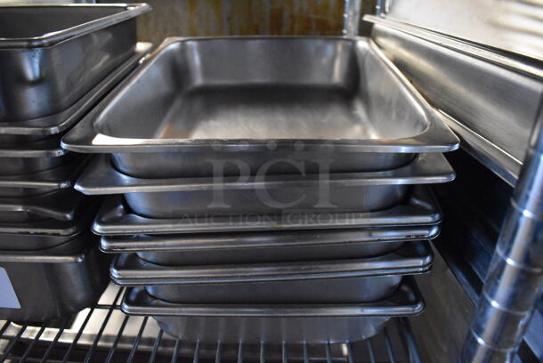 31 Stainless Steel 1/2 Size Drop In Bins. 1/2x2. 31 Times Your Bid!