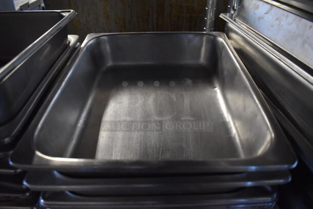 31 Stainless Steel 1/2 Size Drop In Bins. 1/2x2. 31 Times Your Bid! - Image 2 of 4