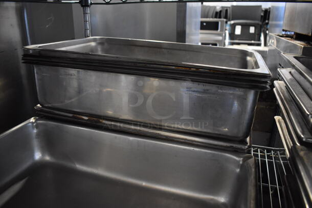 14 Stainless Steel Full Size Drop In Bins. 1/1x4. 14 Times Your Bid! - Image 3 of 3