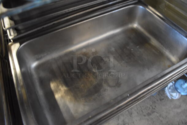 9 Stainless Steel Full Size Drop In Chafing Bins. 1/1x4. 9 Times Your Bid! - Image 3 of 3