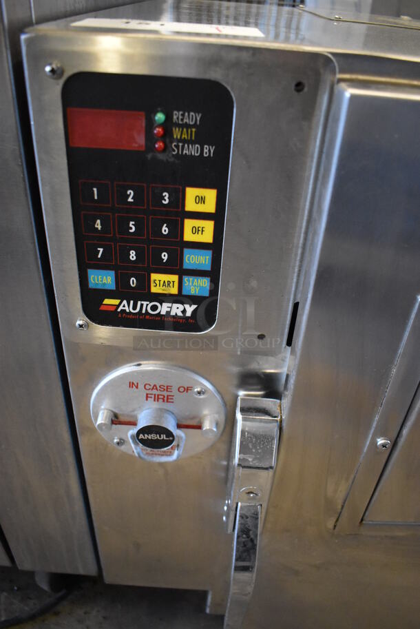 Autofry Stainless Steel Commercial Countertop Electric Powered Ventless Fryer. 250 Volts, 1 Phase. 28x26x29 - Image 7 of 8