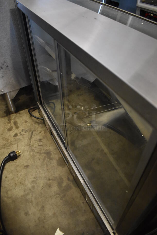 Vendo Stainless Steel Commercial Countertop Warming Display Case Merchandiser. 115 Volts, 1 Phase. 35x20x29. Tested and Powers On But Does Not Get Warm - Image 4 of 6