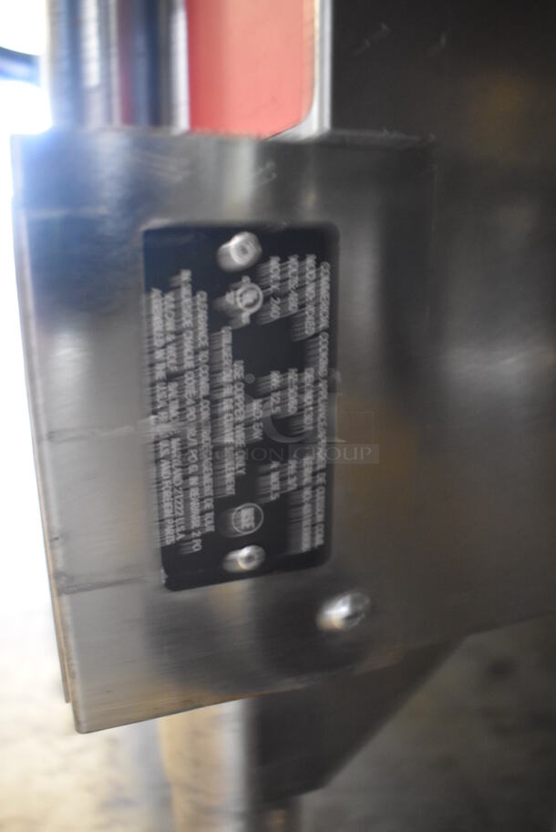 2 LATE MODEL! Vulcan VC4ED Stainless Steel Commercial Electric Powered Full Size Convection Ovens w/ View Through Doors, Metal Oven Racks and Thermostatic Controls. 480 Volts, 3/1 Phase. 40x32x70. 2 Times Your Bid! - Image 9 of 10