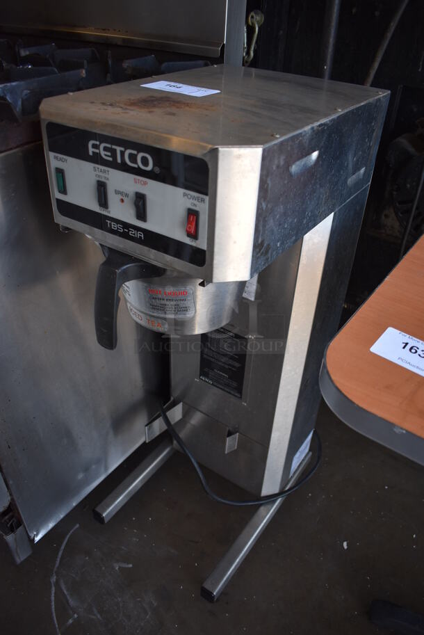 Fetco TBS-21A Stainless Steel Commercial Countertop Coffee Machine w/ Metal Brew Basket. 120 Volts, 1 Phase. 12x18x36 - Image 2 of 4