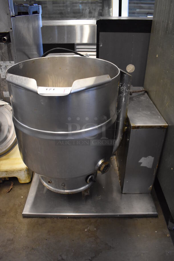 Groen TDH/40 Stainless Steel Commercial Countertop Natural Gas Powered 40 Quart Steam Tilting Kettle. 26x34x29 - Image 2 of 8